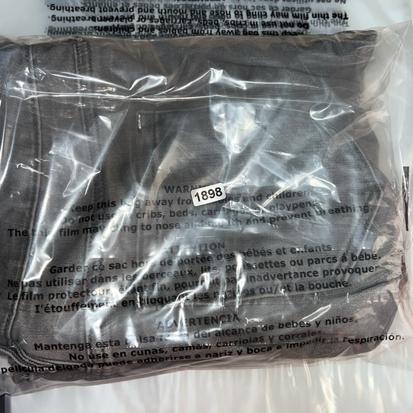 Athleta Sculptek Washed Gray Skinny Jeans Size 4 - Picture 13 of 14